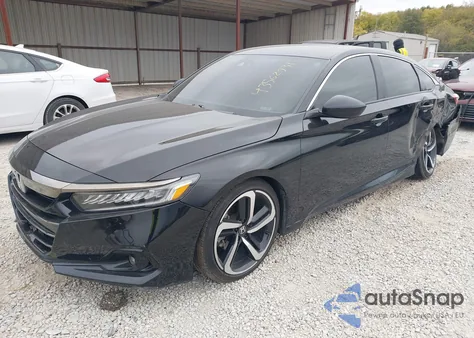 2021 Honda Accord Sport z USA, uszkodzony, nr VIN 1HGCV1F35MA118794